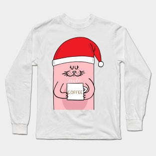 Christmas Coffee Long Sleeve T-Shirt